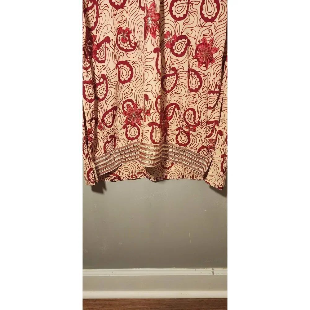 Handmade Saree Pant Set - Picture 4 of 6